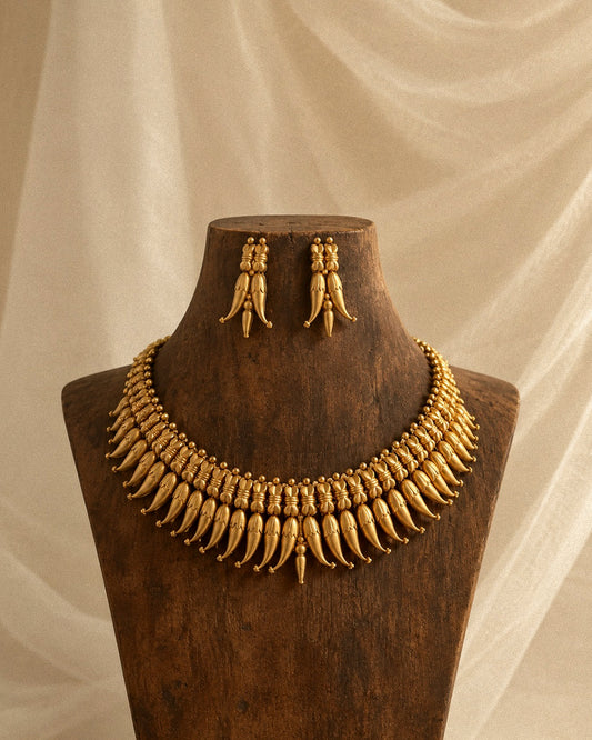 The Pulinaga Keepsake | Gold-Plated Heirloom Necklace Set