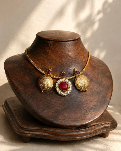 Thalikamani | Heritage Gold-Plated Choker | Onam'26