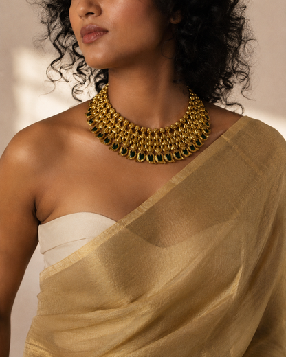 Palakkapadam | Heritage Gold-Plated Designer Choker | Onam'26