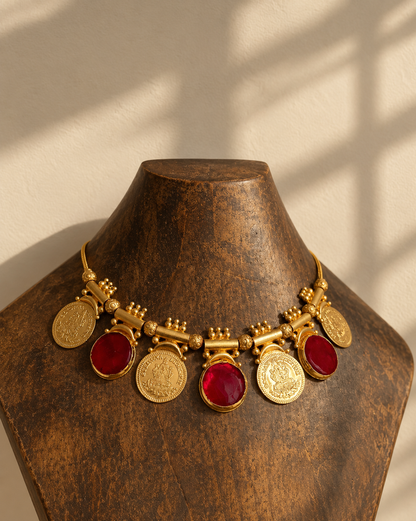 Thalikaratnam | Gold-Plated Heirloom Necklace