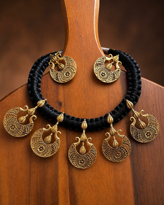 Makaravalli | Statement Choker Set | Onam'26