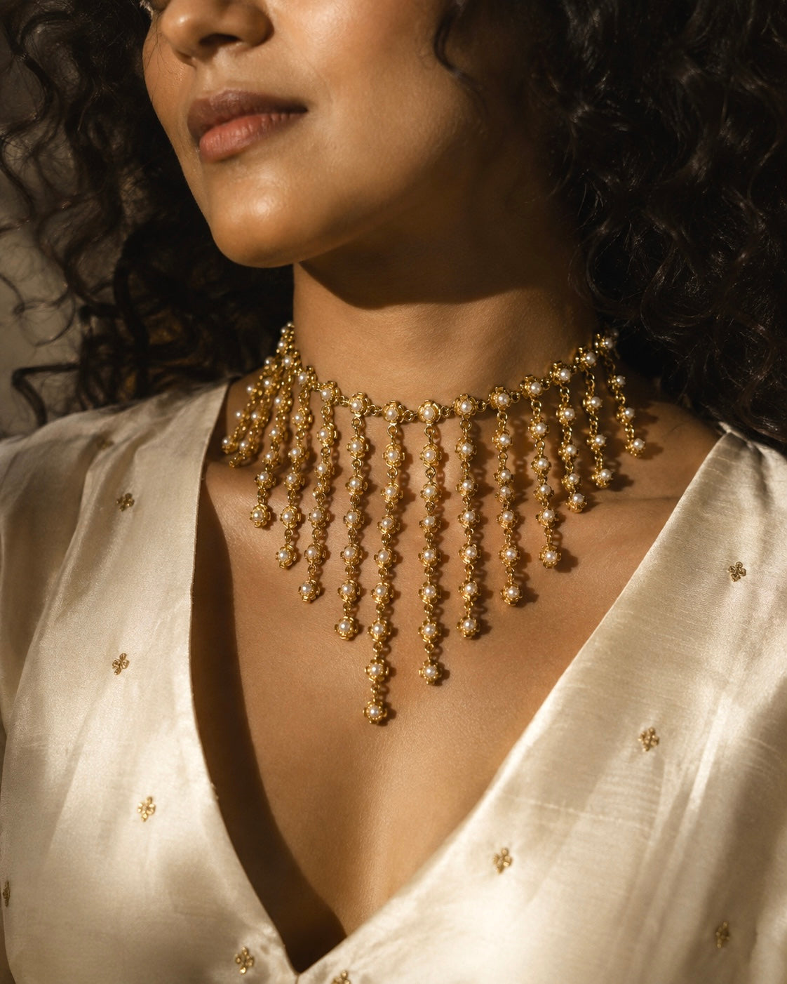Niramaala | Heritage Gold-Plated Designer Choker | Onam'26