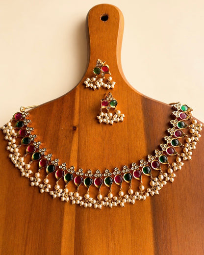 Kemp x Cluster Pearls | Gold-Plated Guttapusalu | Onam'26