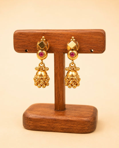 The Thandatti Attigai | Gold-Plate Antique Necklace Set | Onam'26