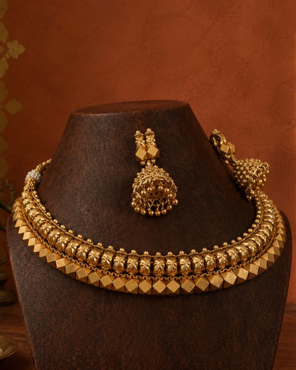 The Ashtapailu Capsule | Gold-Plated Heirloom Necklace Set