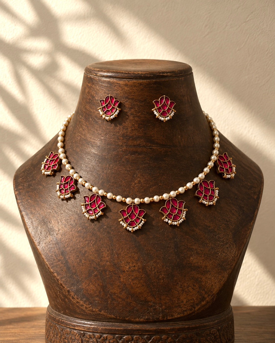 Poongodi | Kemp x Pearl Vintage Necklace Set
