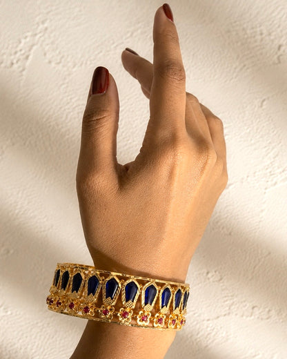 Nagapadam | Palakka | Gold Plated Antique Kada | Size 2.6 | Onam'26