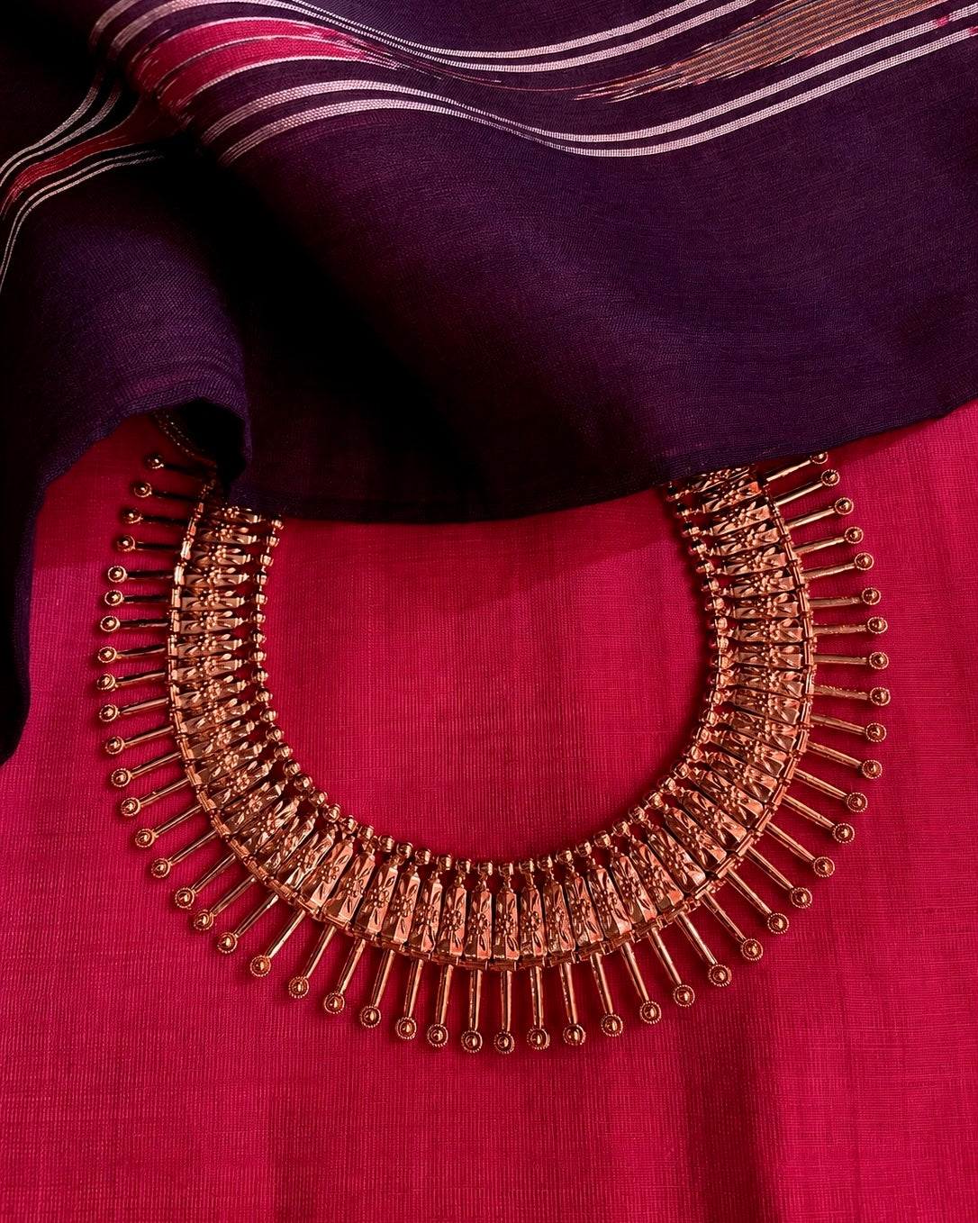 Poothiri | Antique Temple Choker Set | Onam'26