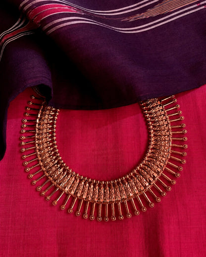 Poothiri | Antique Temple Choker Set | Onam'26