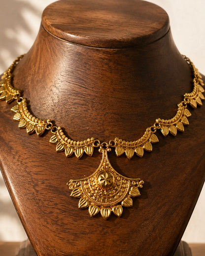 Thalirmala | Heritage Gold-Plated Designer Choker | Onam'26