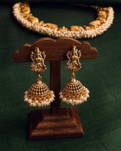 Aanapadam | Antique Temple Choker Set | Onam'26