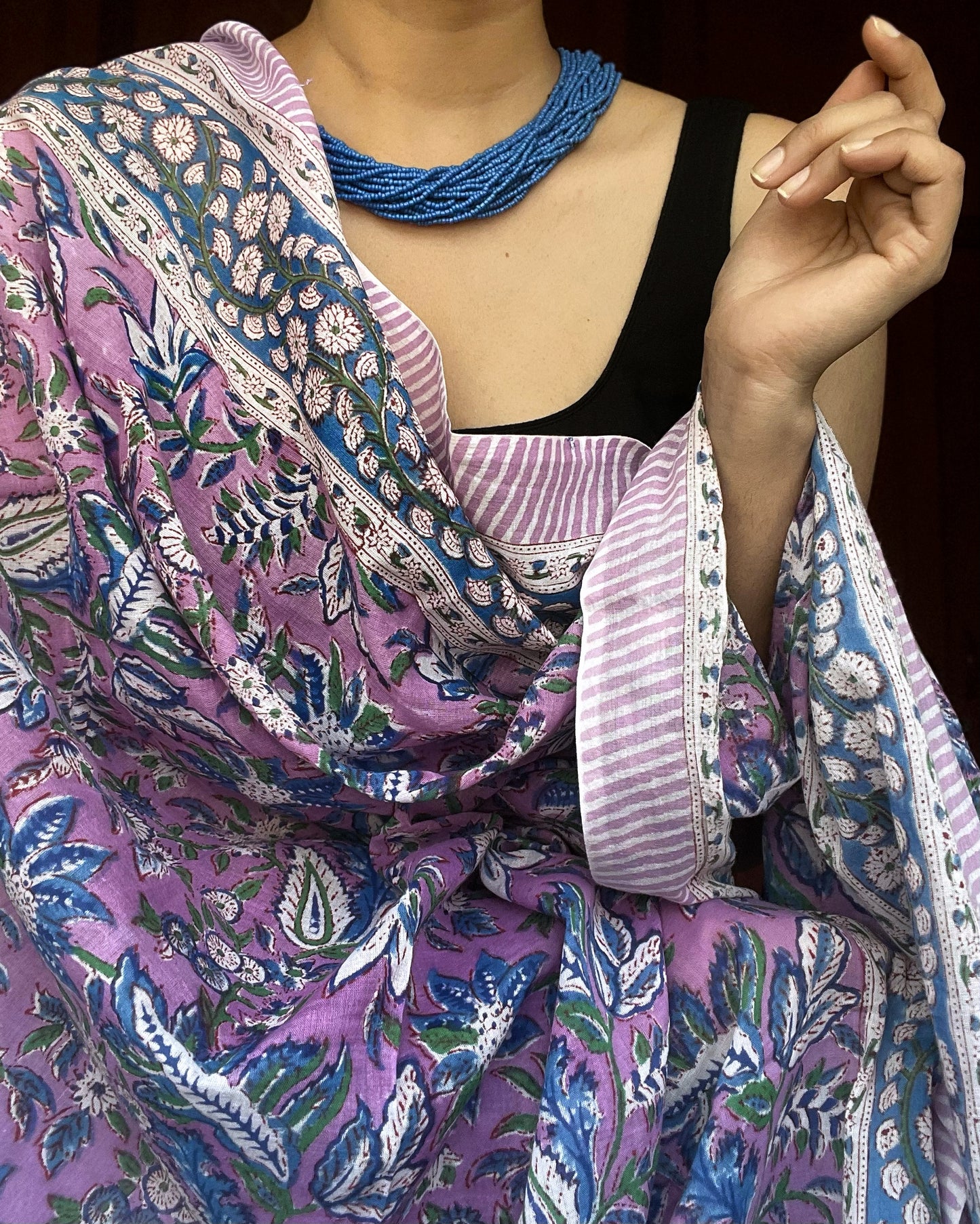 Chitrangada | Handblock Printed Dupatta