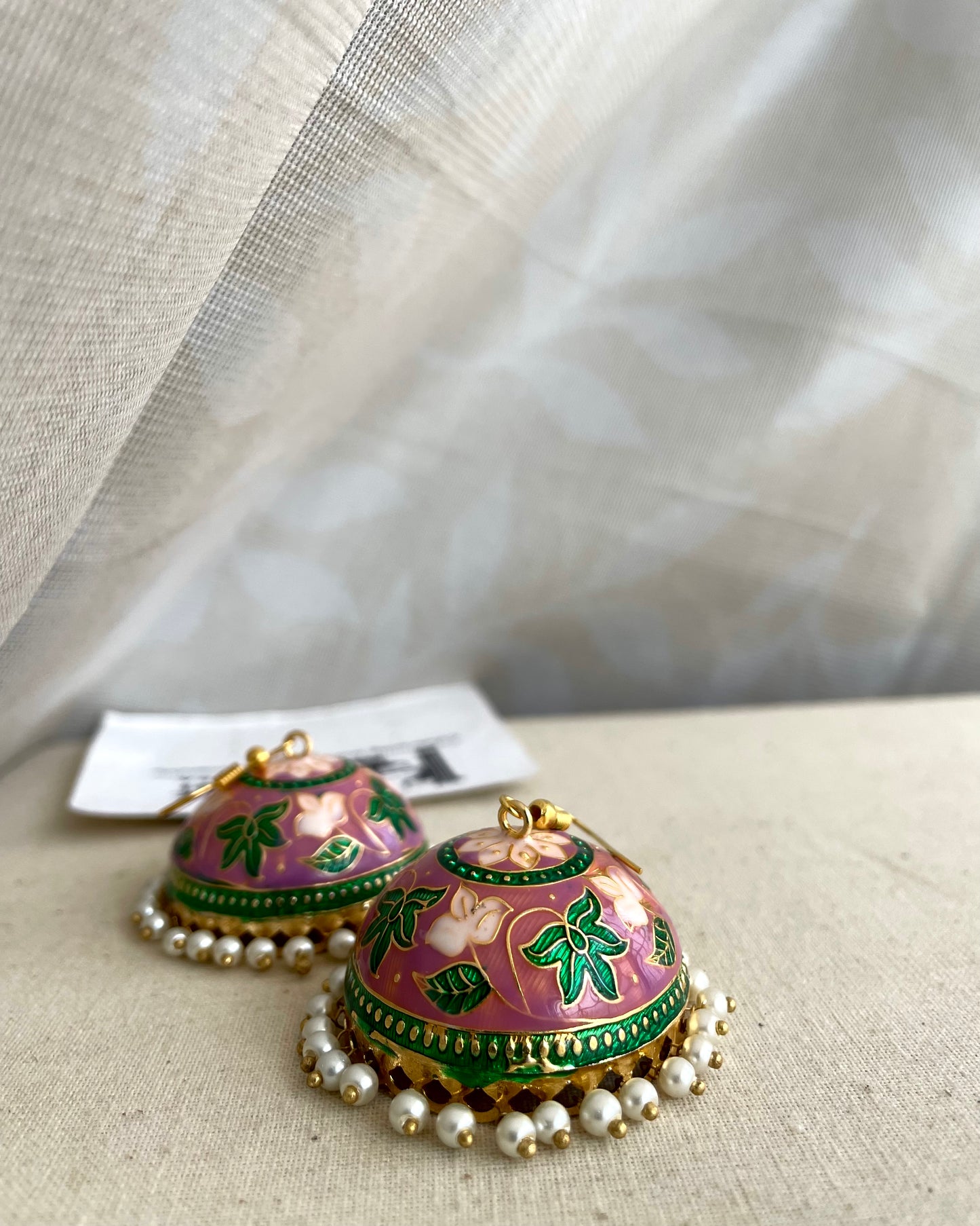 Taaruni | Jhumkas | The Meenakari Edit