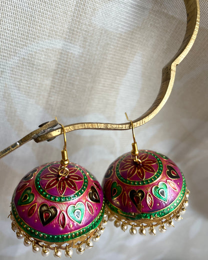 Amaaya | Jhumkas | The Meenakari Edit