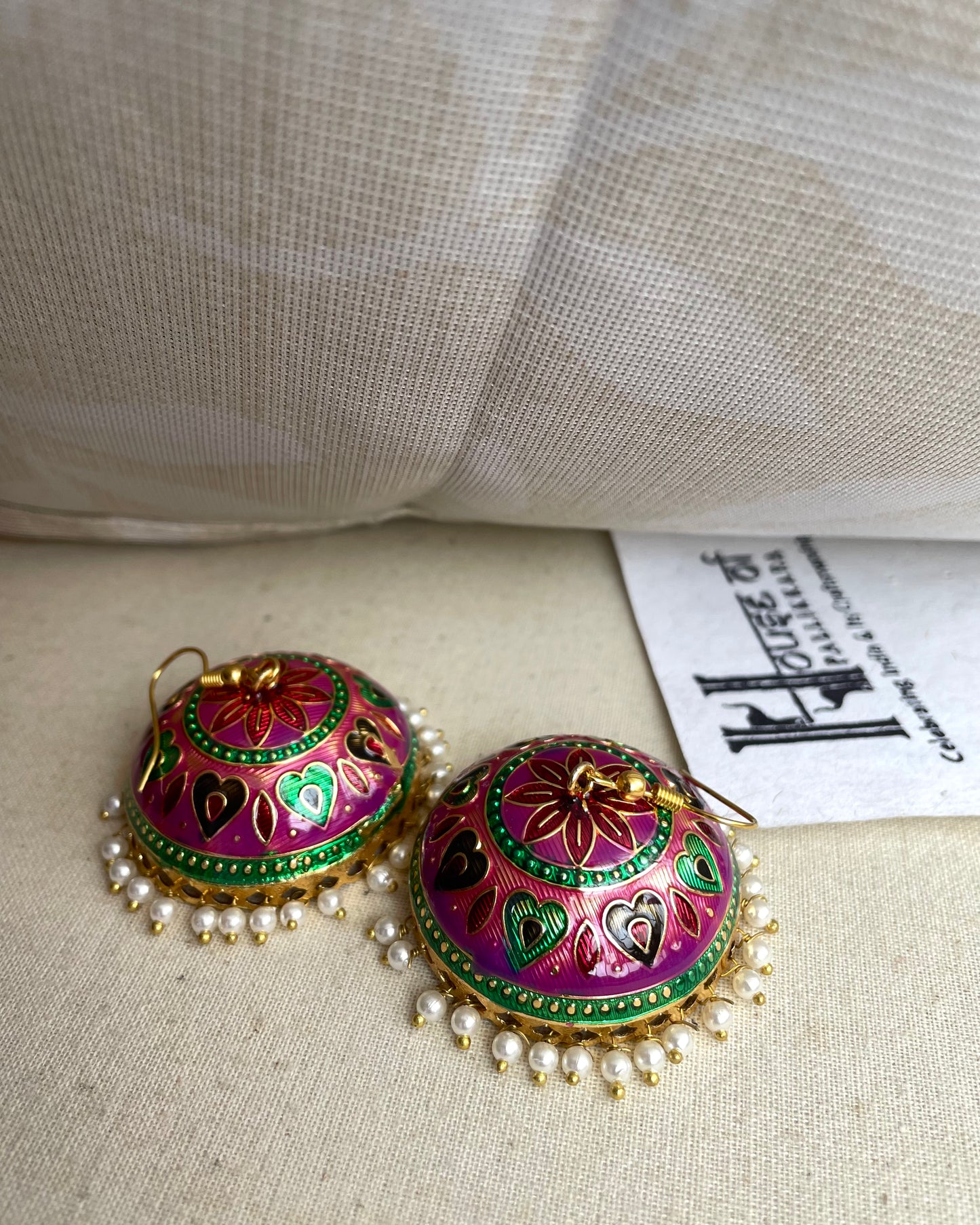 Amaaya | Jhumkas | The Meenakari Edit