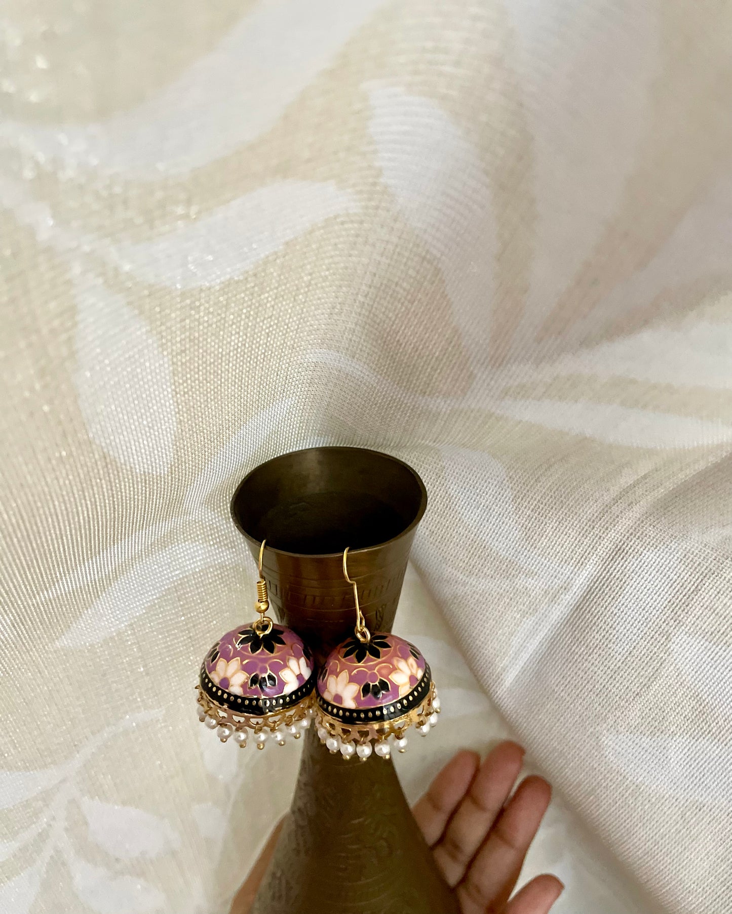 Aarudhra | Jhumkas | The Meenakari Edit