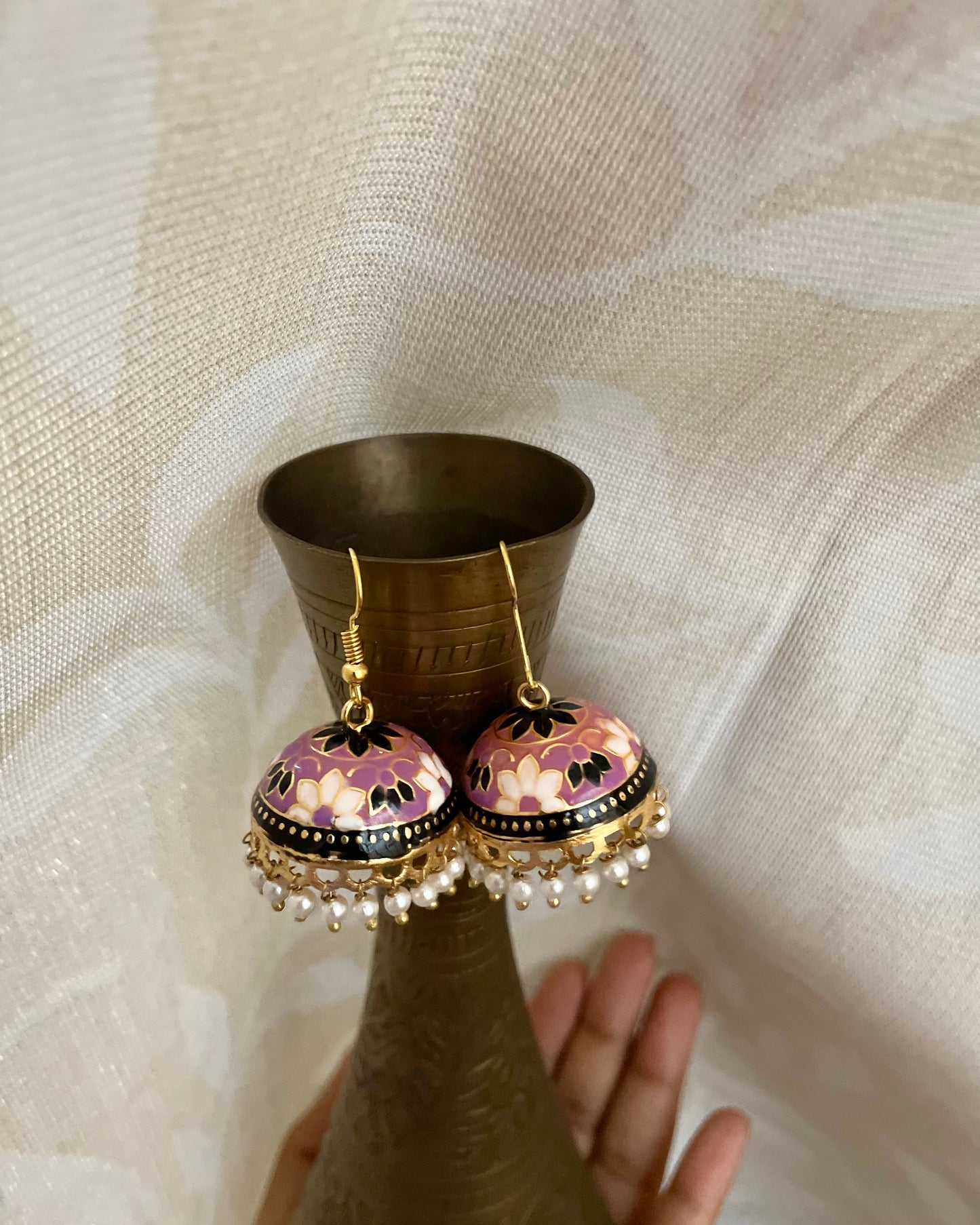 Aarudhra | Jhumkas | The Meenakari Edit