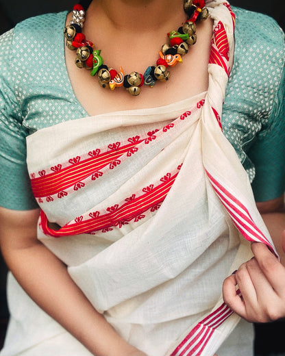 Theyyam Series | Chilanka Maala | Handcrafted Statement Set