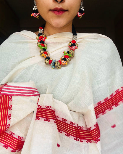Theyyam Series | Chilanka Maala | Handcrafted Statement Set