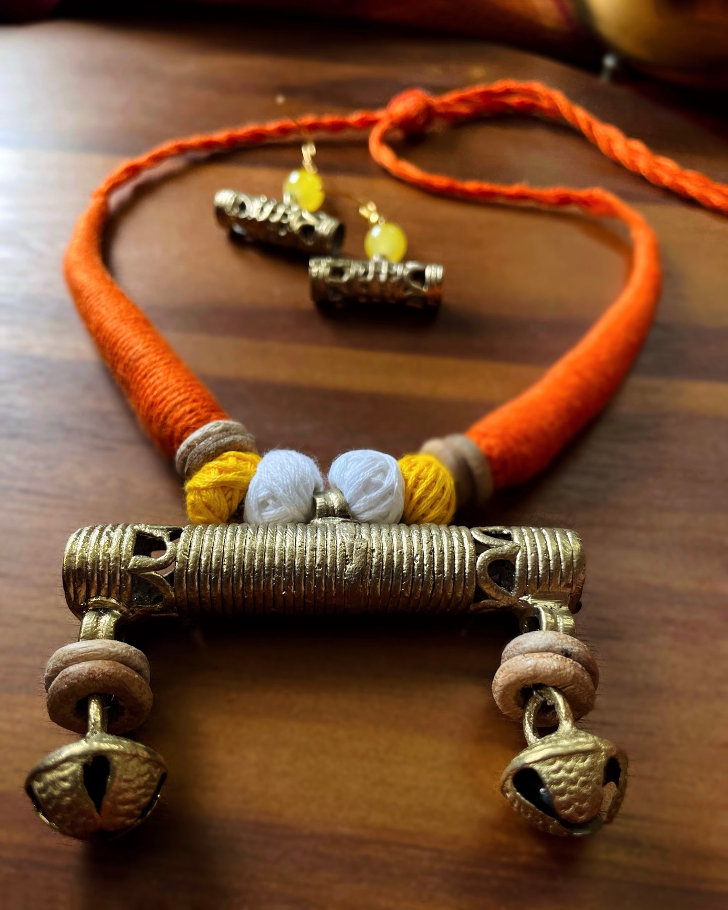 Theyyam Series |Elasu Maala| Handcrafted Statement Set