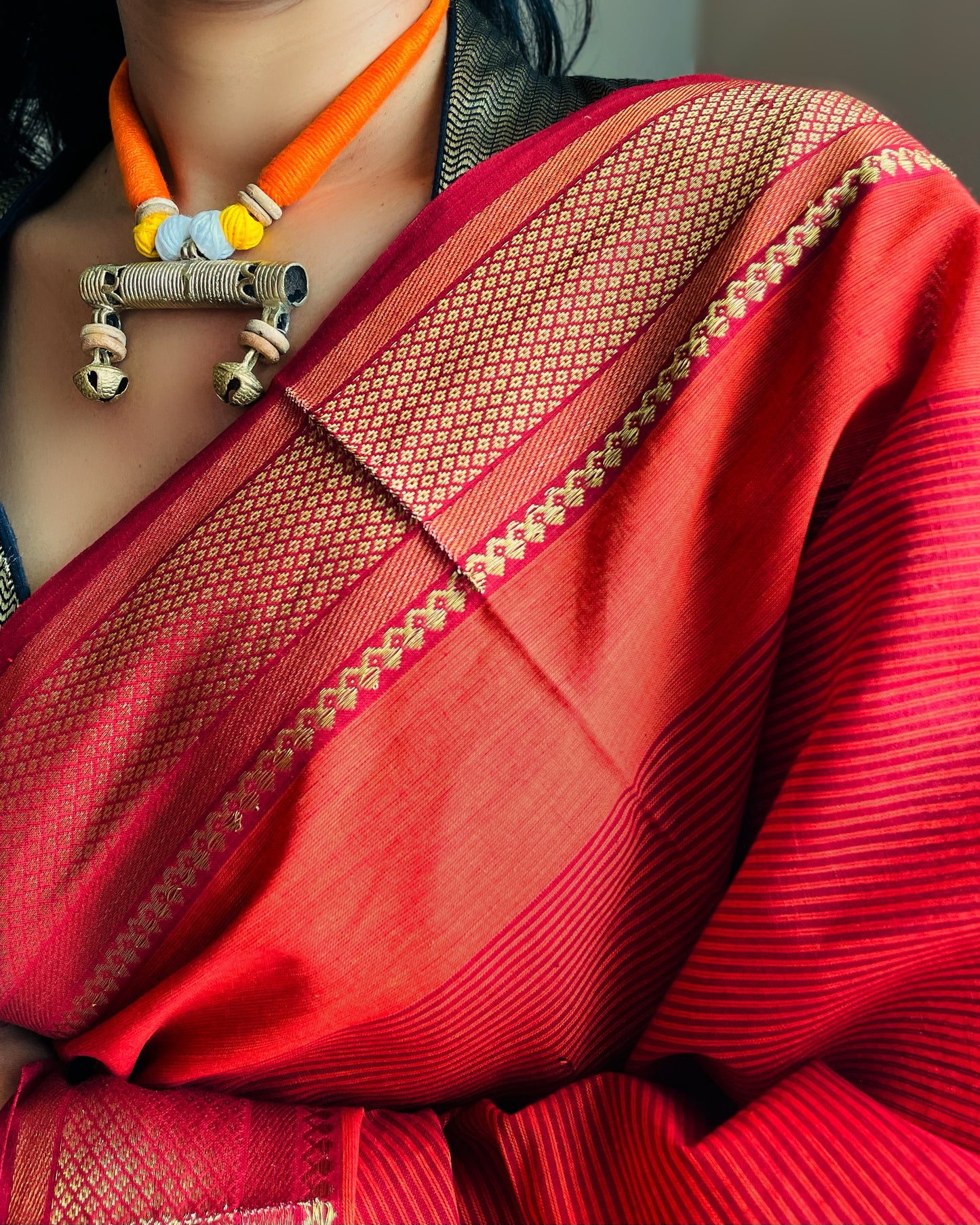 Theyyam Series |Elasu Maala| Handcrafted Statement Set