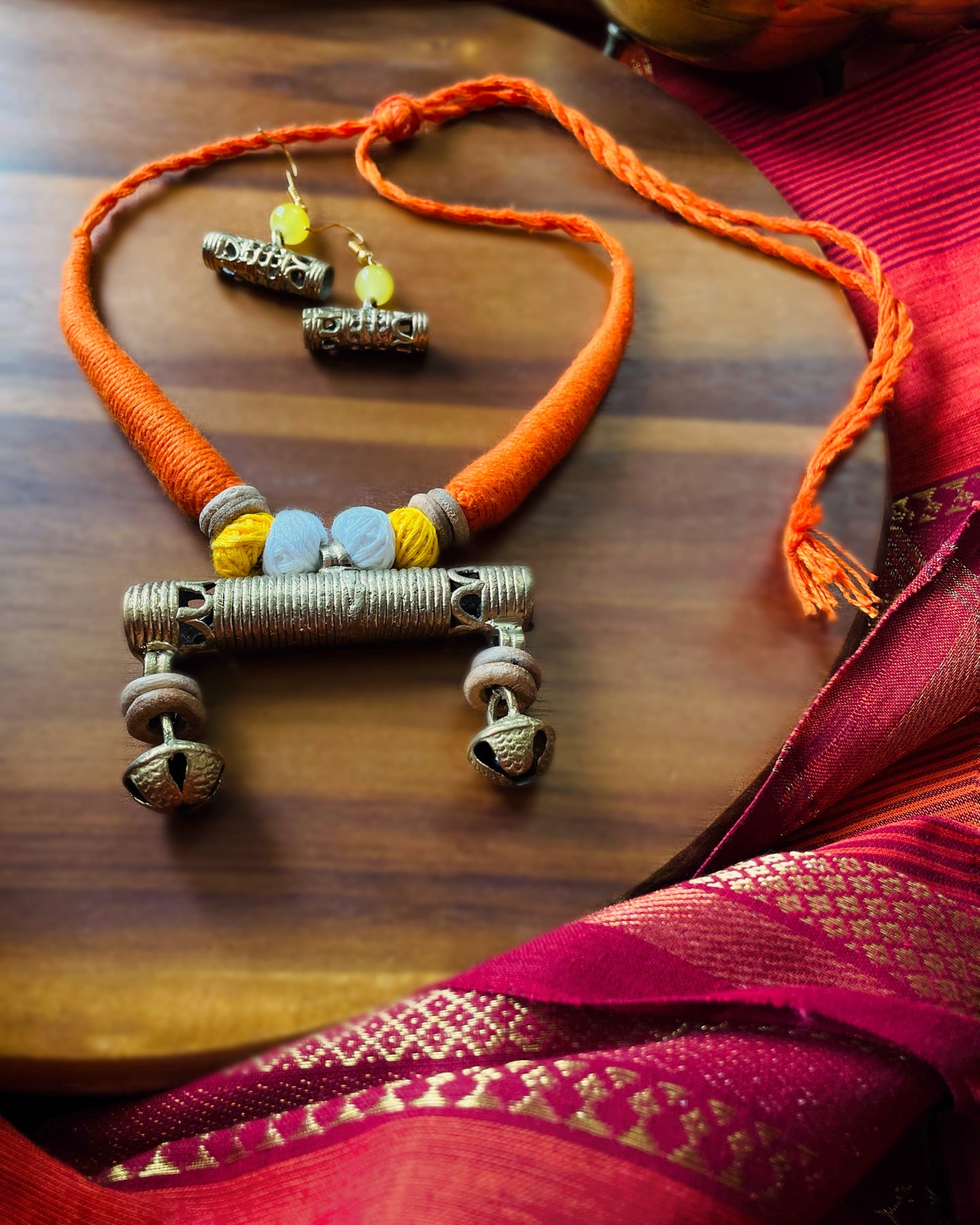 Theyyam Series |Elasu Maala| Handcrafted Statement Set