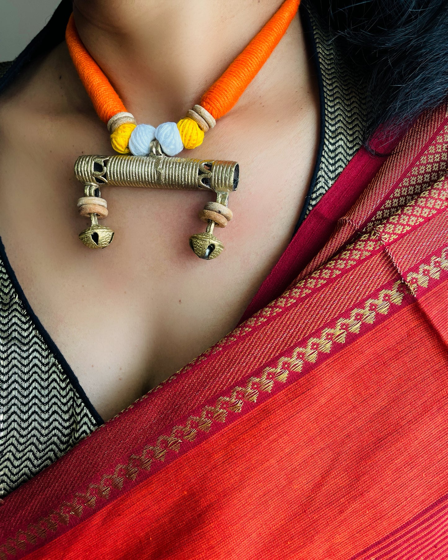 Theyyam Series |Elasu Maala| Handcrafted Statement Set