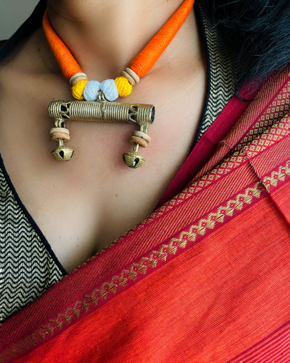 Theyyam Series |Elasu Maala| Handcrafted Statement Set