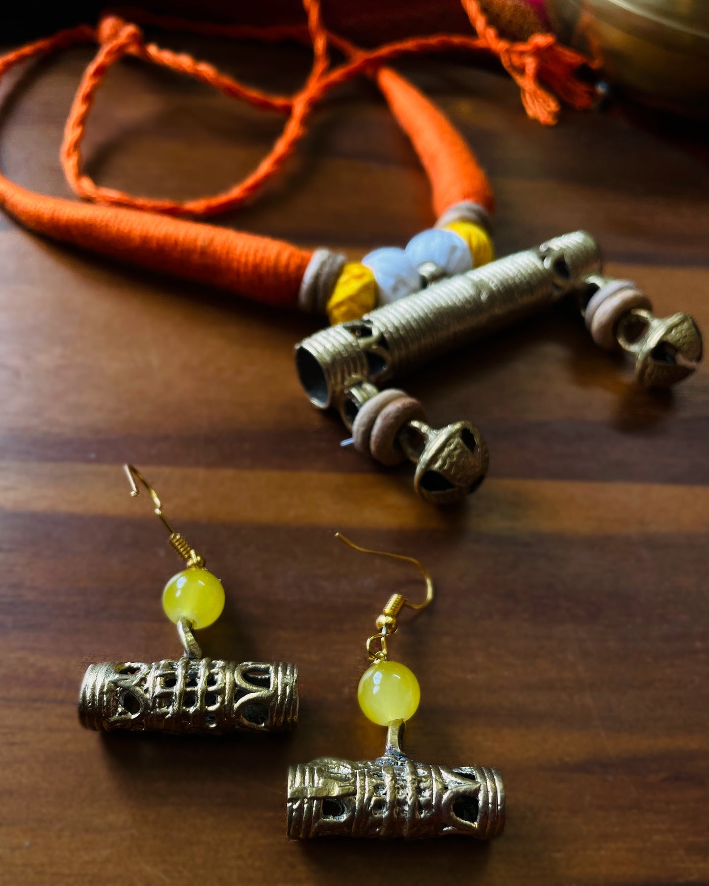 Theyyam Series |Elasu Maala| Handcrafted Statement Set