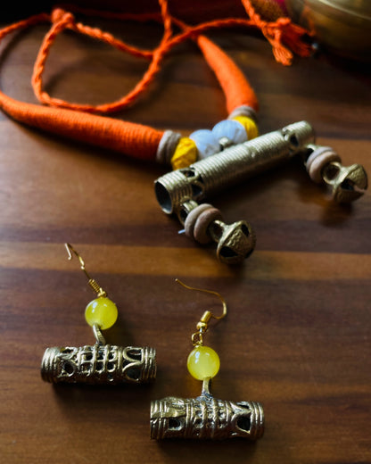 Theyyam Series |Elasu Maala| Handcrafted Statement Set