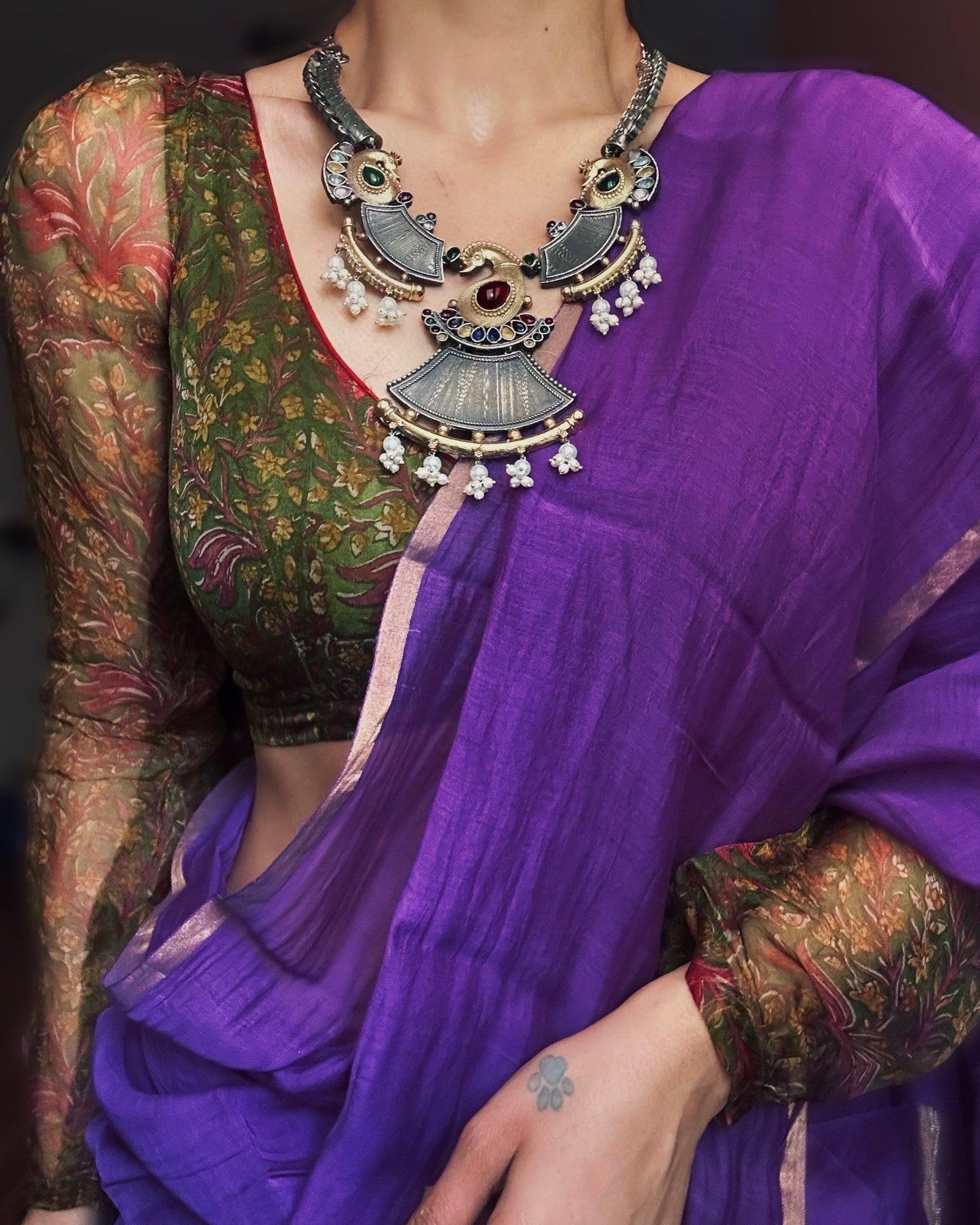 The Margazhi Edit | Silver Plated Fusion Handcrafted Designer Set