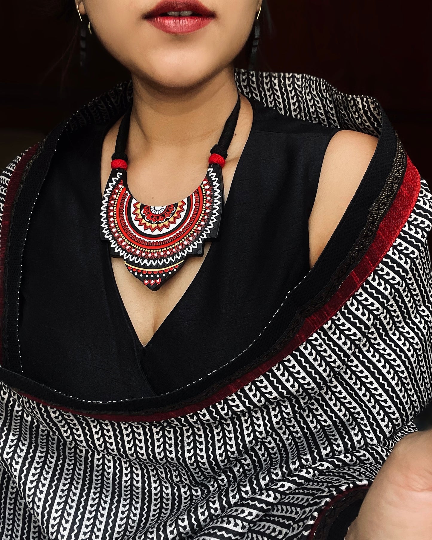 Theyyam Series | Daiva Haaram | Handcrafted Statement Set