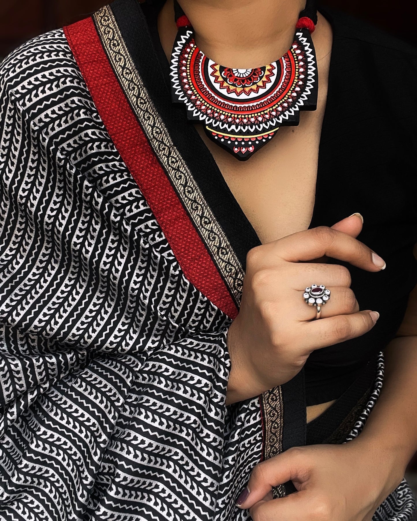 Theyyam Series | Daiva Haaram | Handcrafted Statement Set