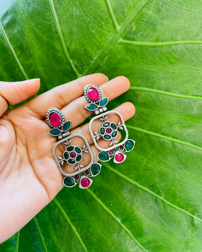 Noor-e-Rang | Statement Earrings