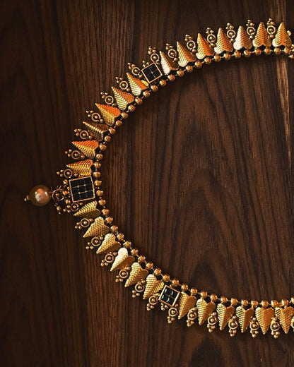 Makara Maala | Antique Heritage Inspired Choker Set | The Vishu Collective'26