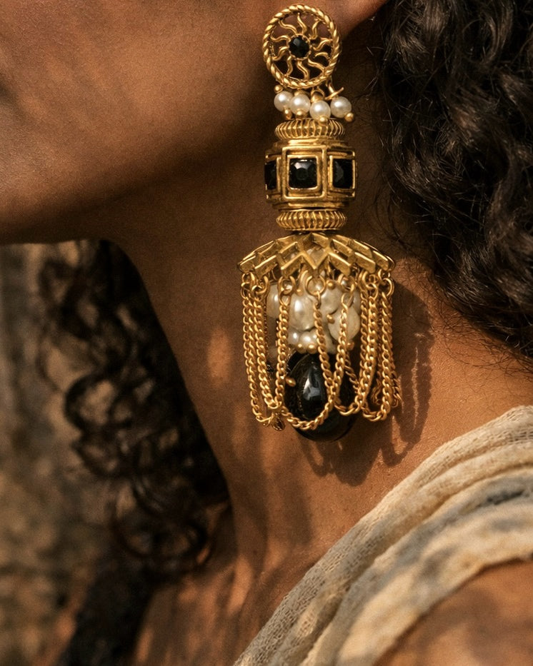 The Temple Palanquin  | Antique Heritage-Inspired Chandeliers | The Vishu Collective'26