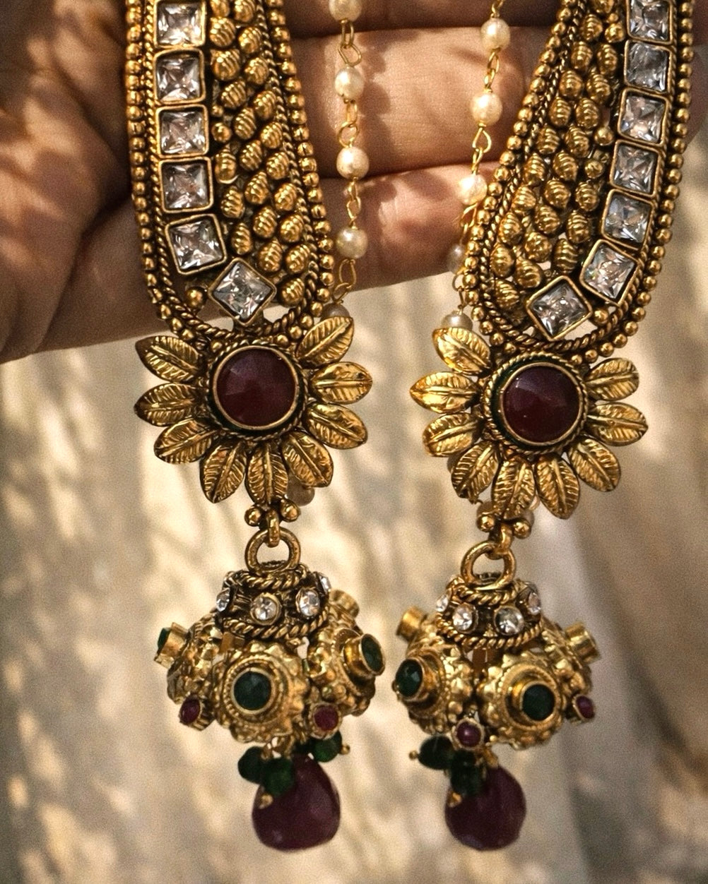 A Crown for the Ear | Antique Heritage-Inspired Earcuffs | The Vishu Collective'26