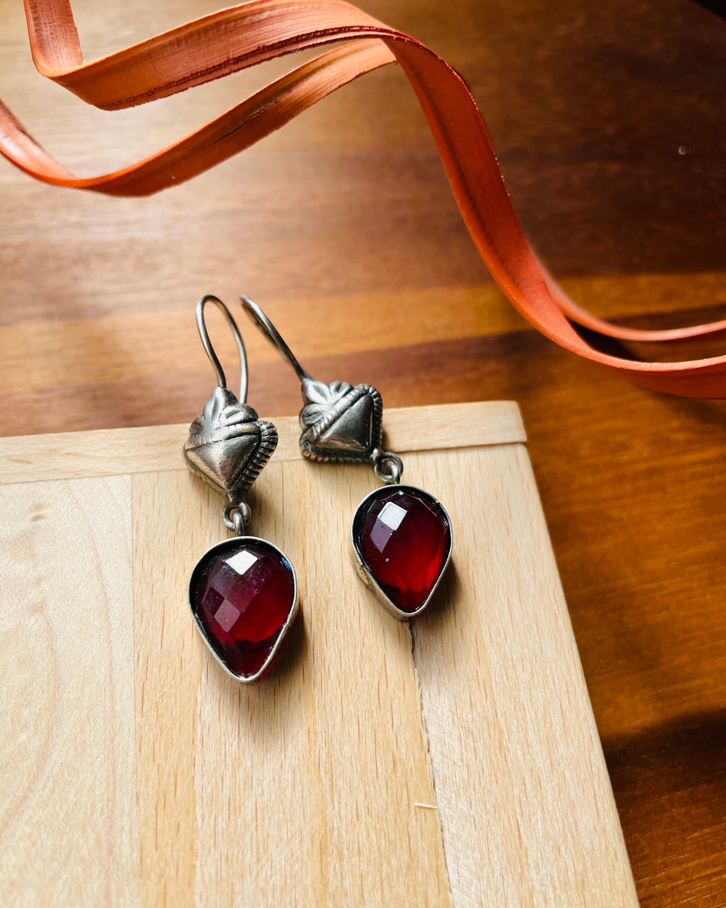 Rithi | Silver Plated Statement Earrings