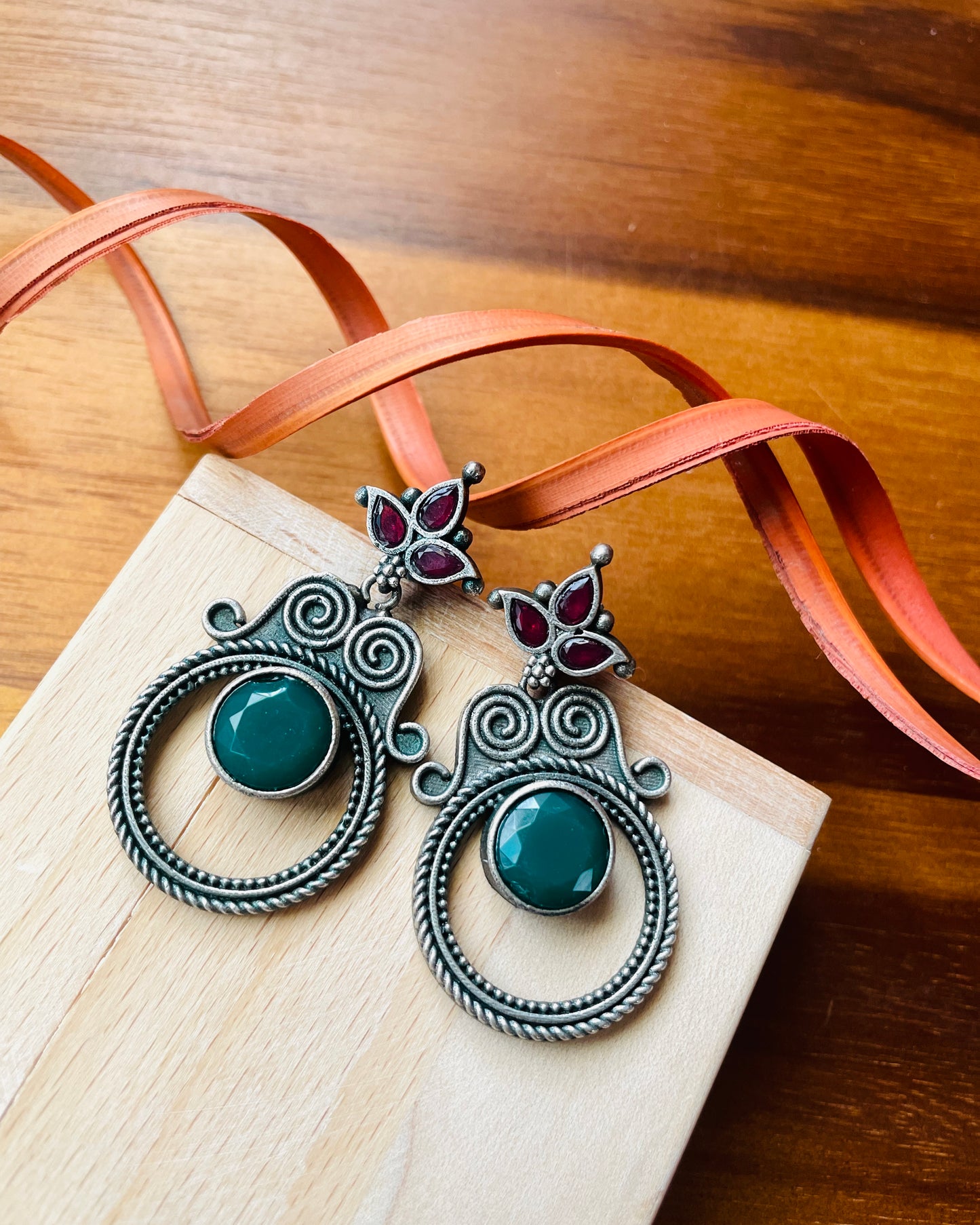 Turya | Silver Plated Studs