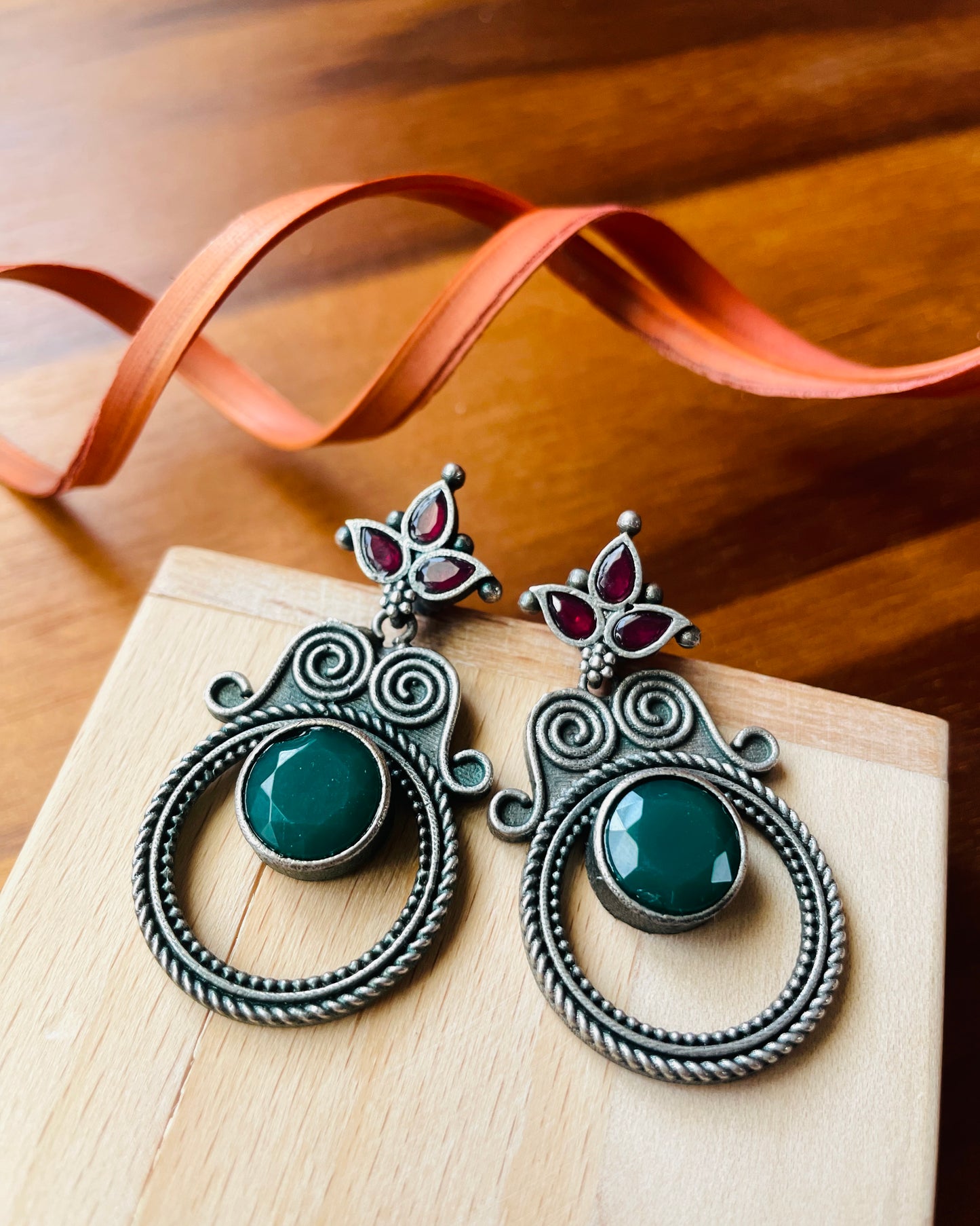 Turya | Silver Plated Studs