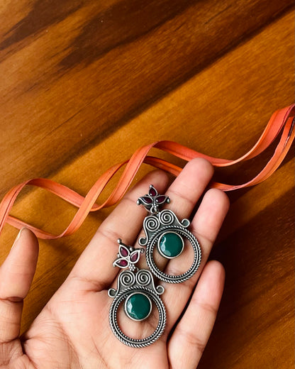 Turya | Silver Plated Studs