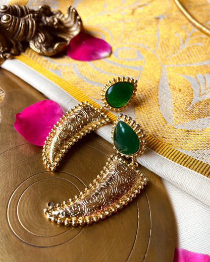 The Ornamental Sword | Statement Drop Earrings