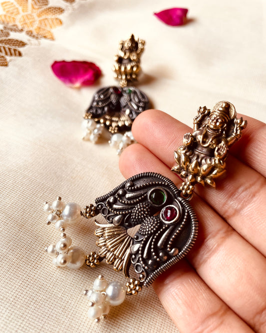 Padmapeetham | The Throne of Lakshmi | Statement Studs