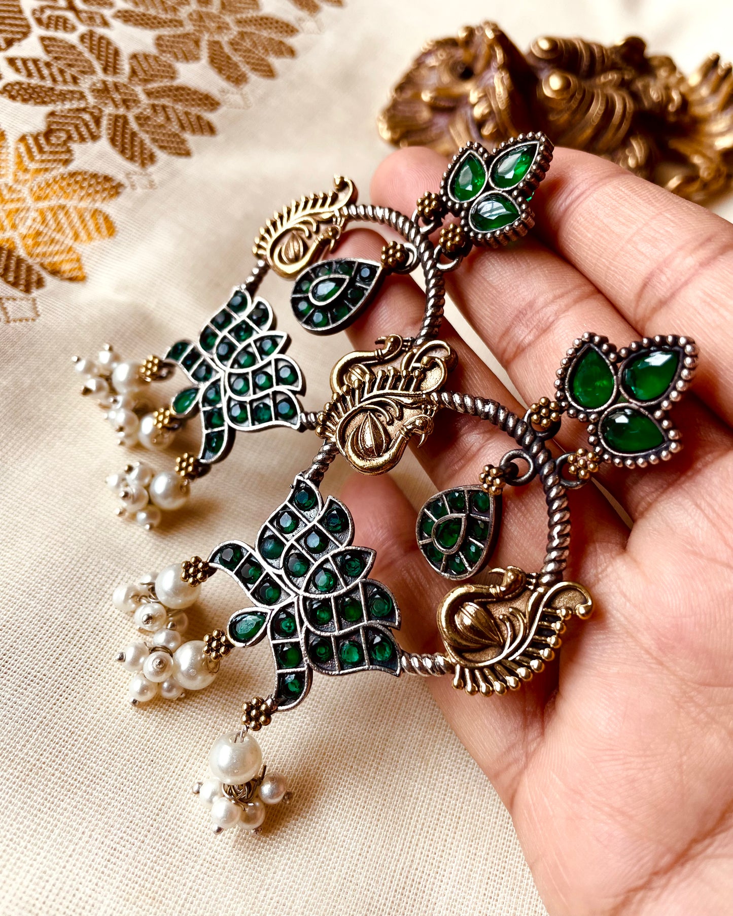Mayilkamalam | Statement Studs