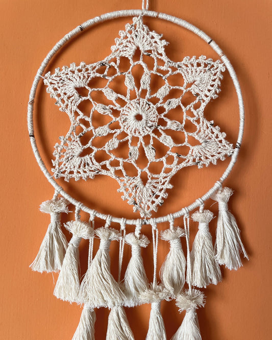 Off-White Aavarna Crochet Dream Catcher