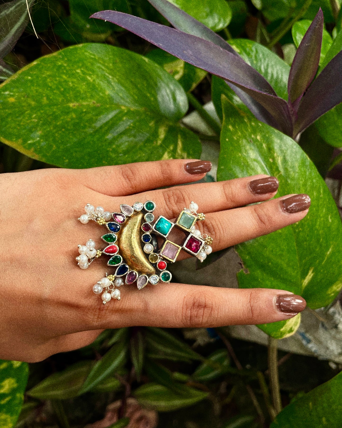 Aura Nine | Statement Ring | Antiques