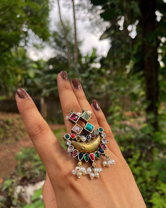 Aura Nine | Statement Ring | Antiques
