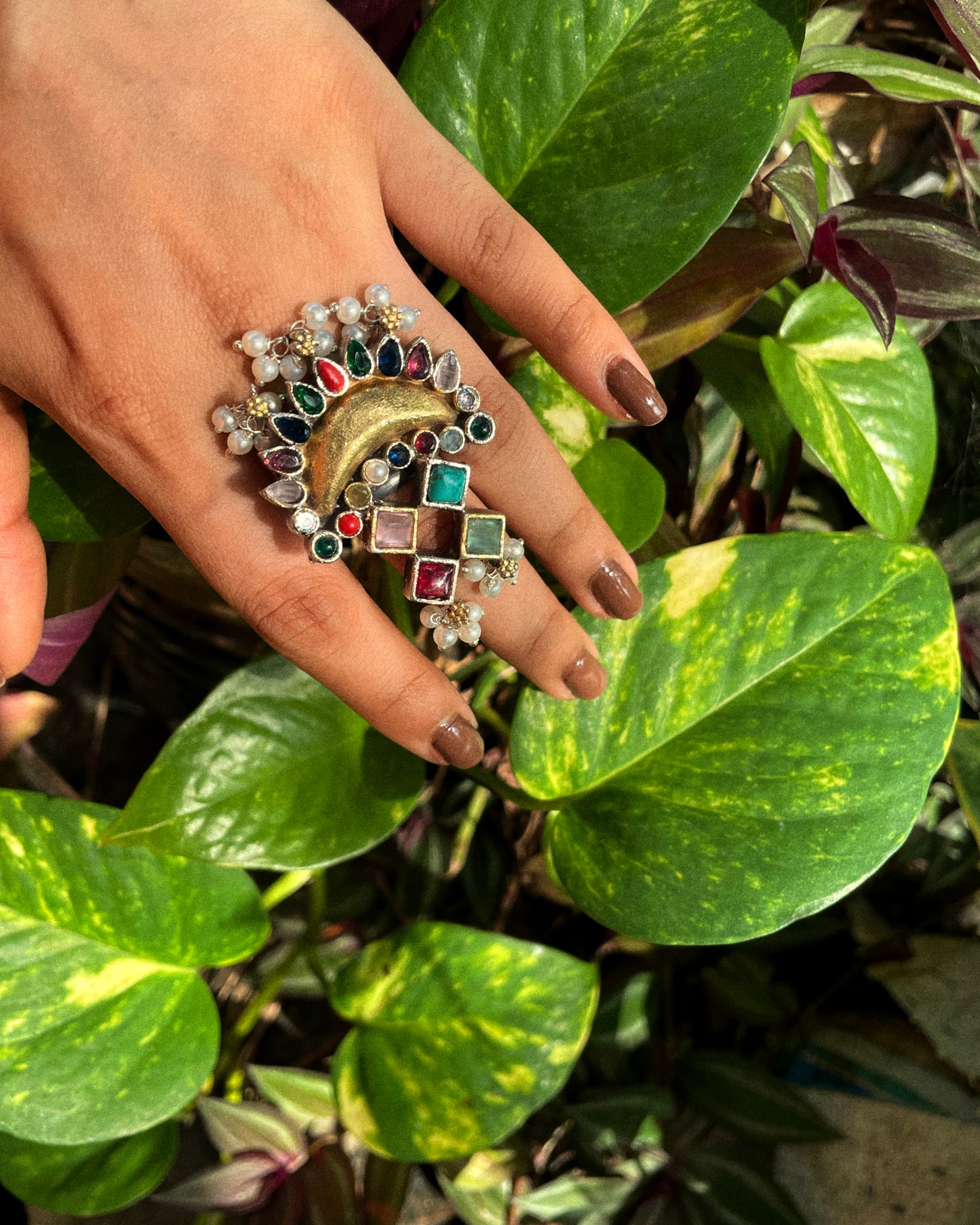 Aura Nine | Statement Ring | Antiques
