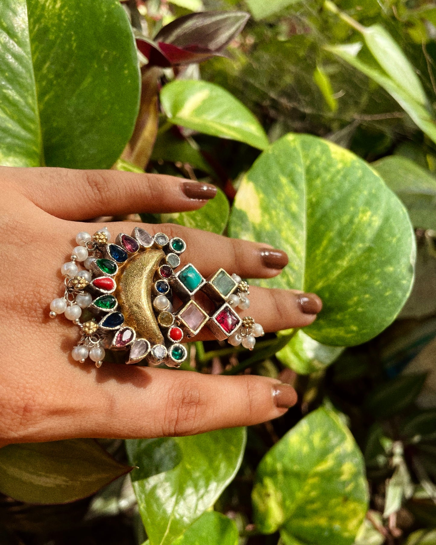 Aura Nine | Statement Ring | Antiques