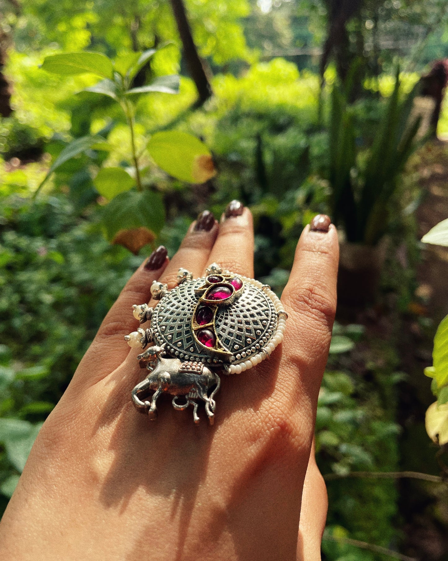 The Bull’s Crown | Statement Ring | Antiques